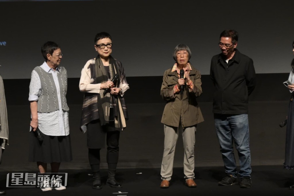 李樂詩博士同樣有在首映禮上現身。