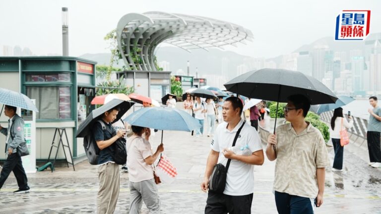 天文台預測周二三有驟雨雷暴 東北季候風再臨 本周後期降溫至20度
