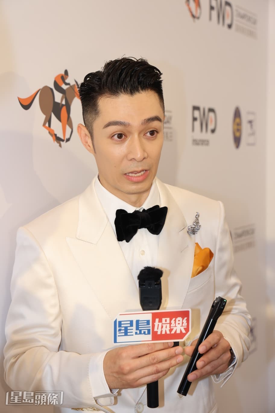 關於子女會否學習騎馬，柏豪表示暫時未有相關計劃。