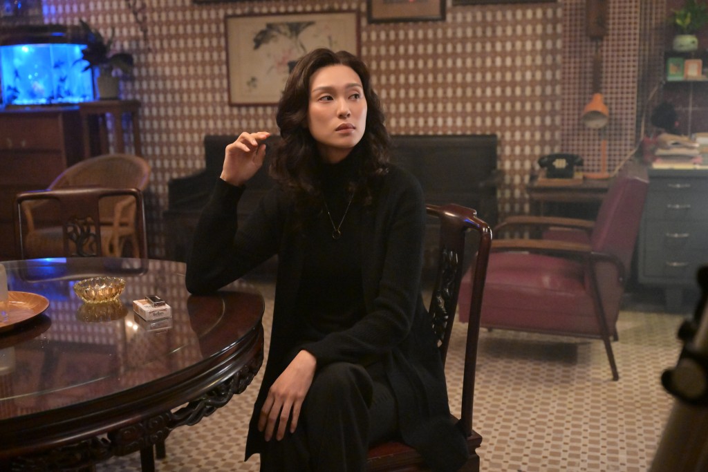 王丹妮在《寒戰1994》中全力以赴，演繹黑道大家姐。