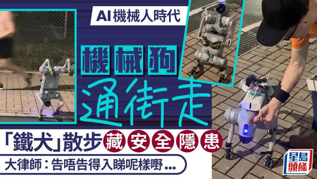 AI機械狗普及引發安全與法律責任討論 專家呼籲及早立法規管