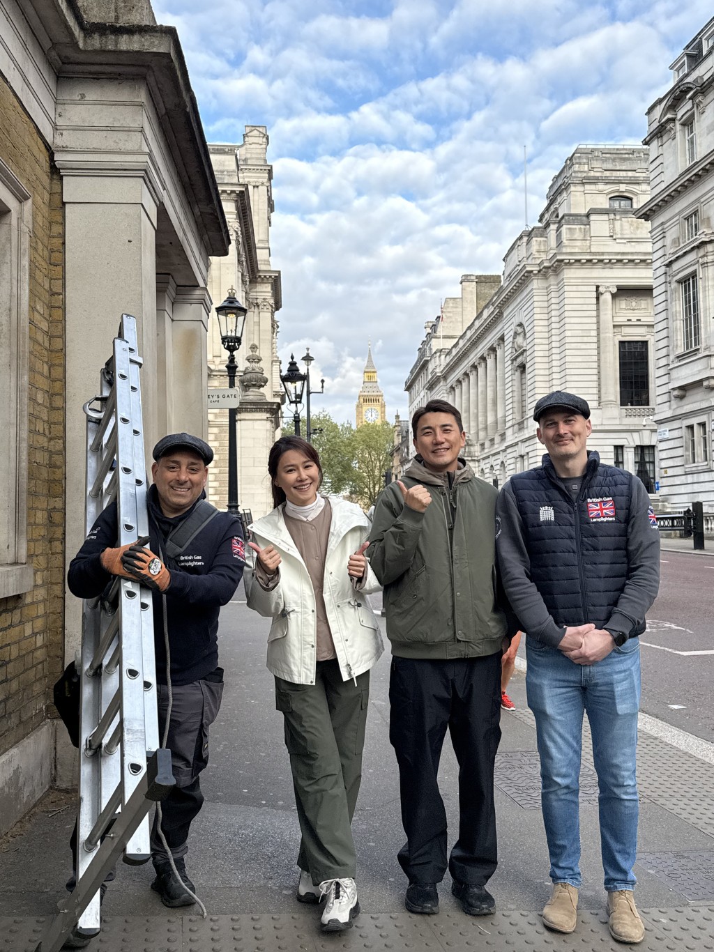節目畫面充滿悠閒的旅行氣息。