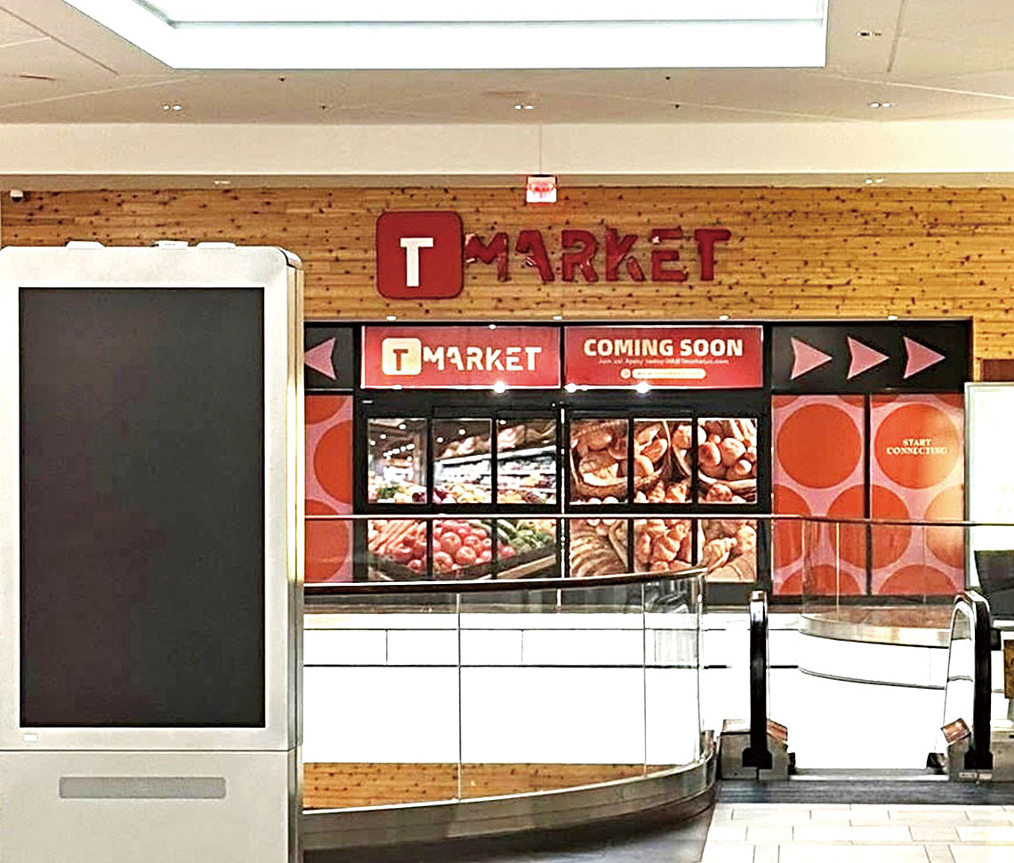 麻州首家購物中心內的華人超市T Market即將開業。