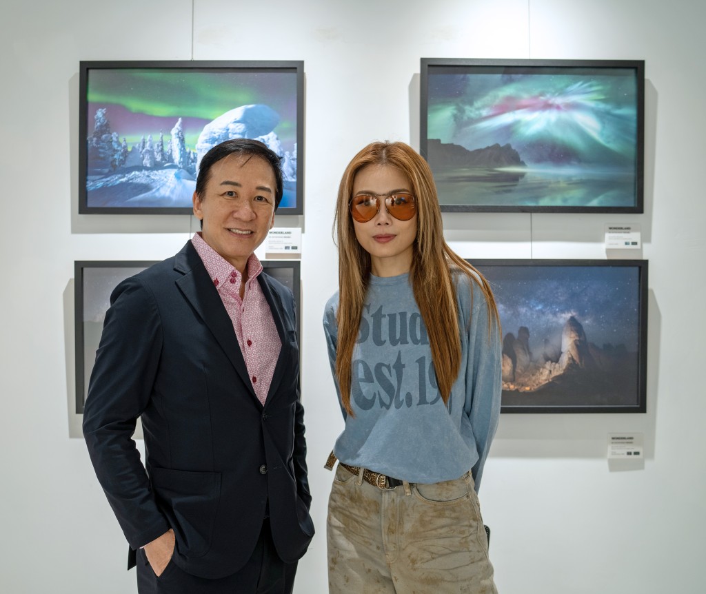 天后容祖兒特意抽空出席攝影展。