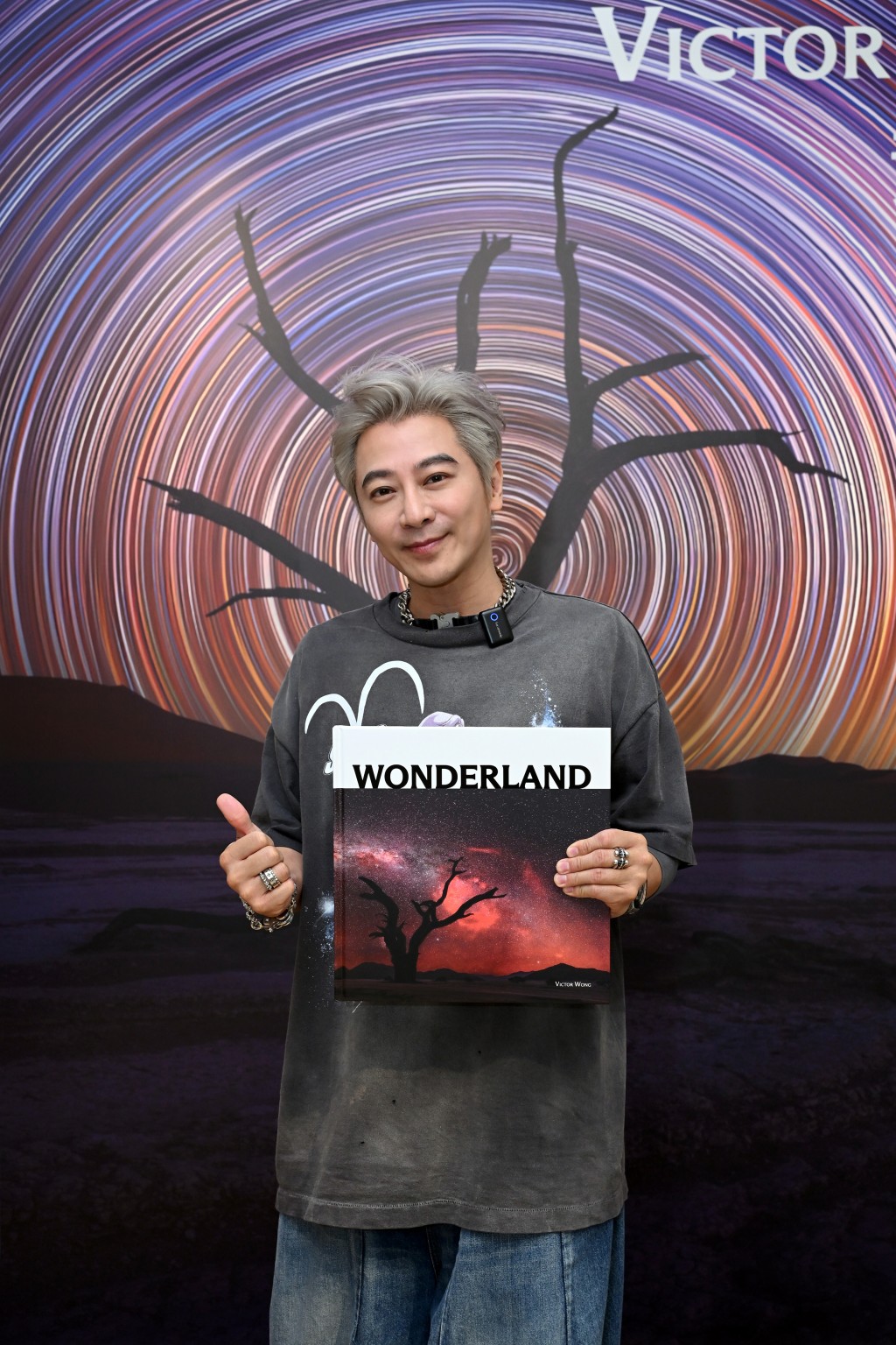 歌手孫耀威到場支持。