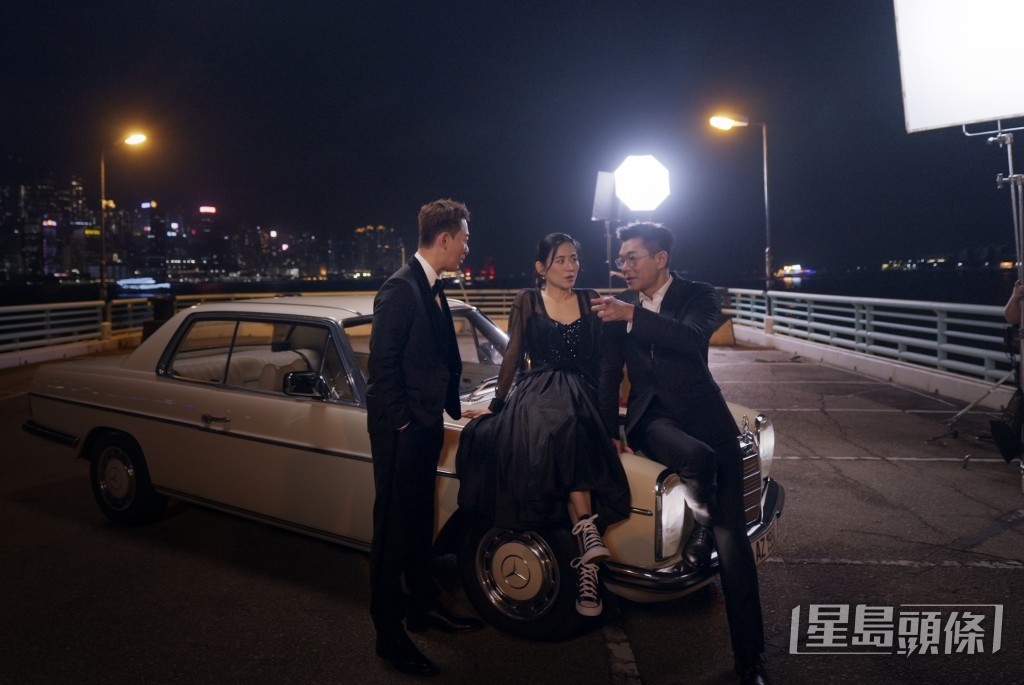 拍攝期間，三人不時互相開玩笑整蠱對方。