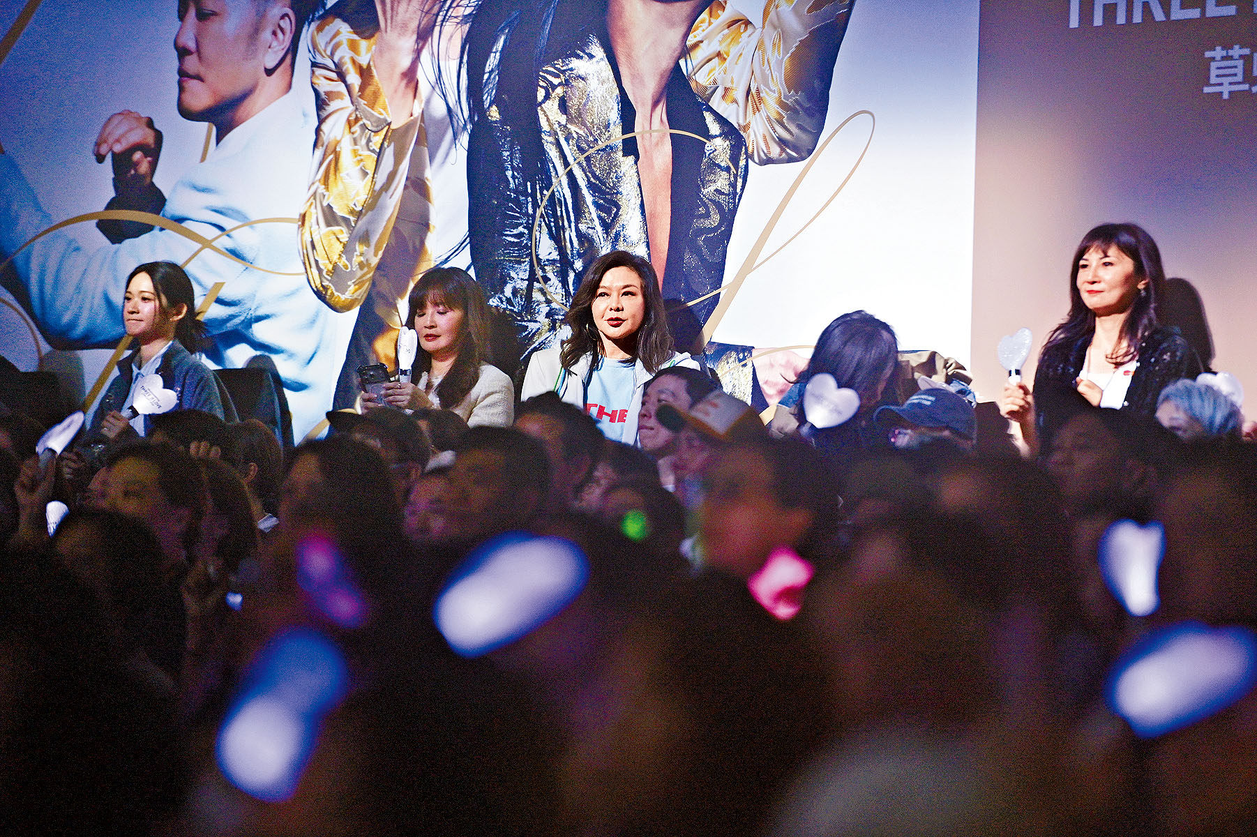 「大美人」關之琳激罕現身捧場。