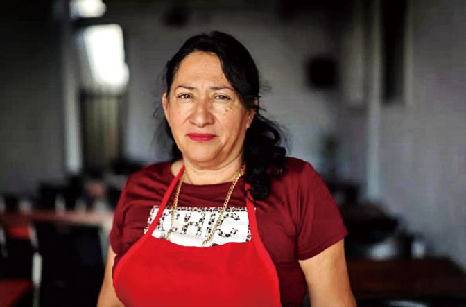 墨西哥餐廳店主巴拉扎(Elia Barraza)。洛杉磯時報