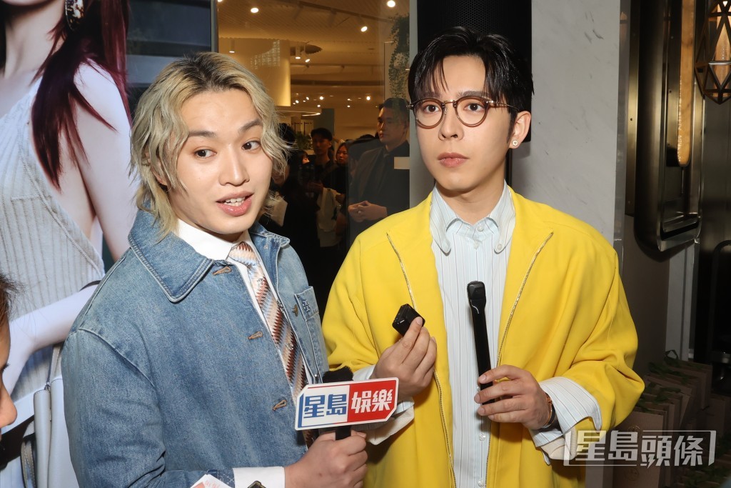 兩人表示事前完全沒有收到任何消息。