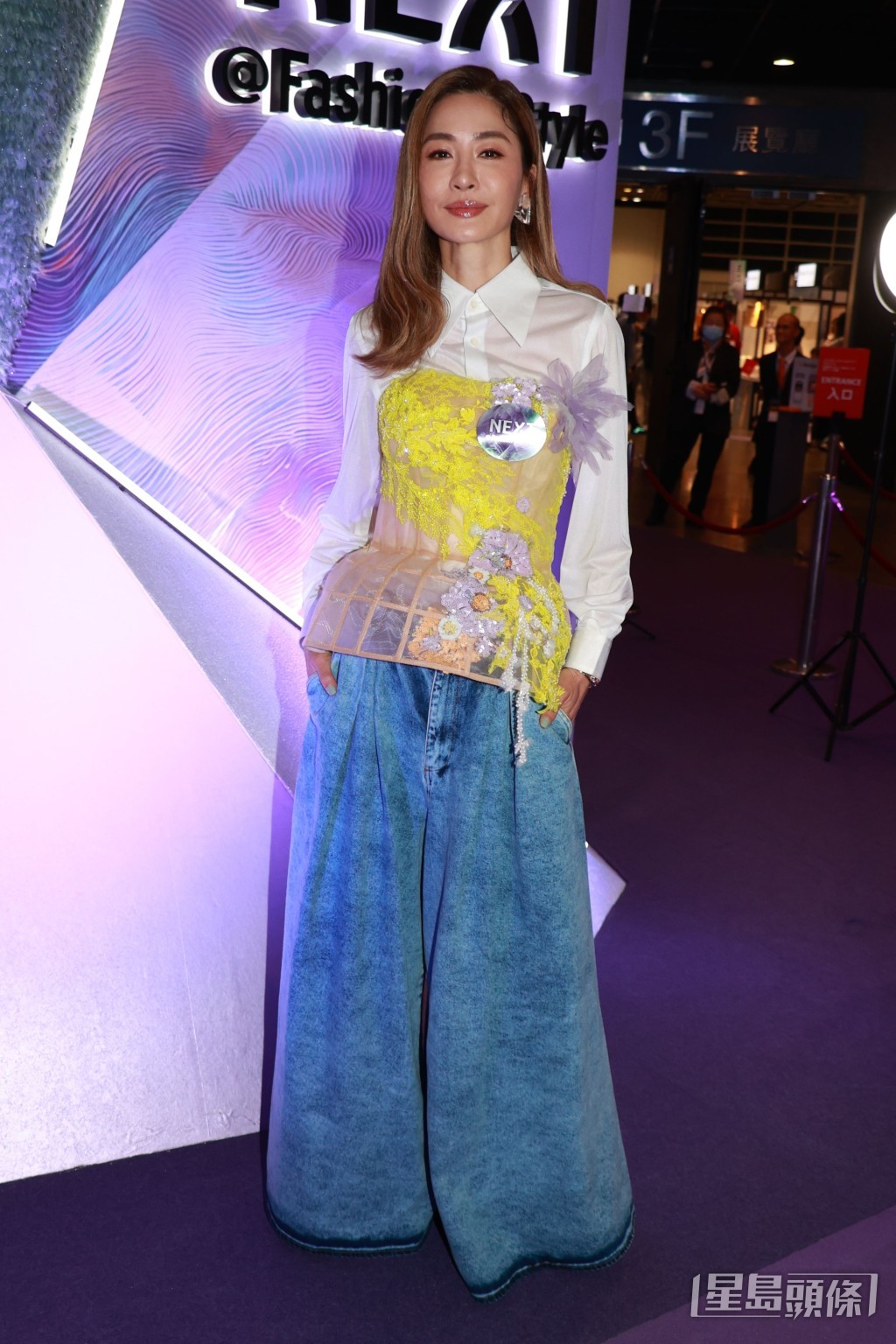 周汶錡表示持續關注新一代時裝設計師。