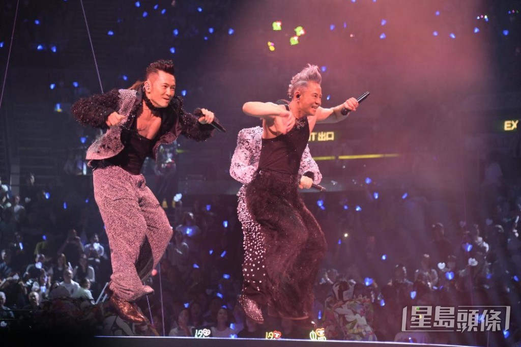 她見證了蔡一傑康復後在台上跳唱。