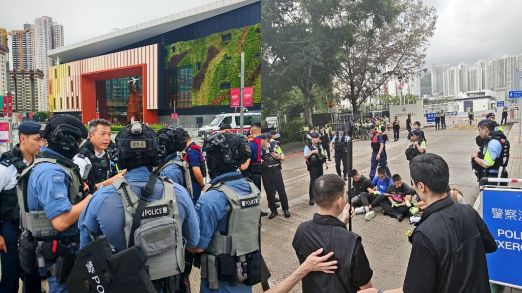 東九龍警方動員700人演習 模擬國際領袖訪港遇襲應變