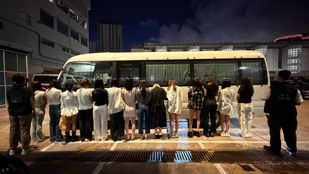 油尖警區聯同多部門展開「冠軍」行動 打擊黑工及掃黃拘28人