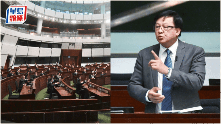 預算案三讀通過 何君堯未舉手支持 陳茂波：議員選擇無關痛癢