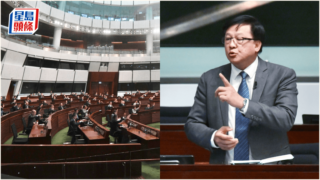 預算案三讀通過 何君堯未舉手支持 陳茂波：議員選擇無關痛癢