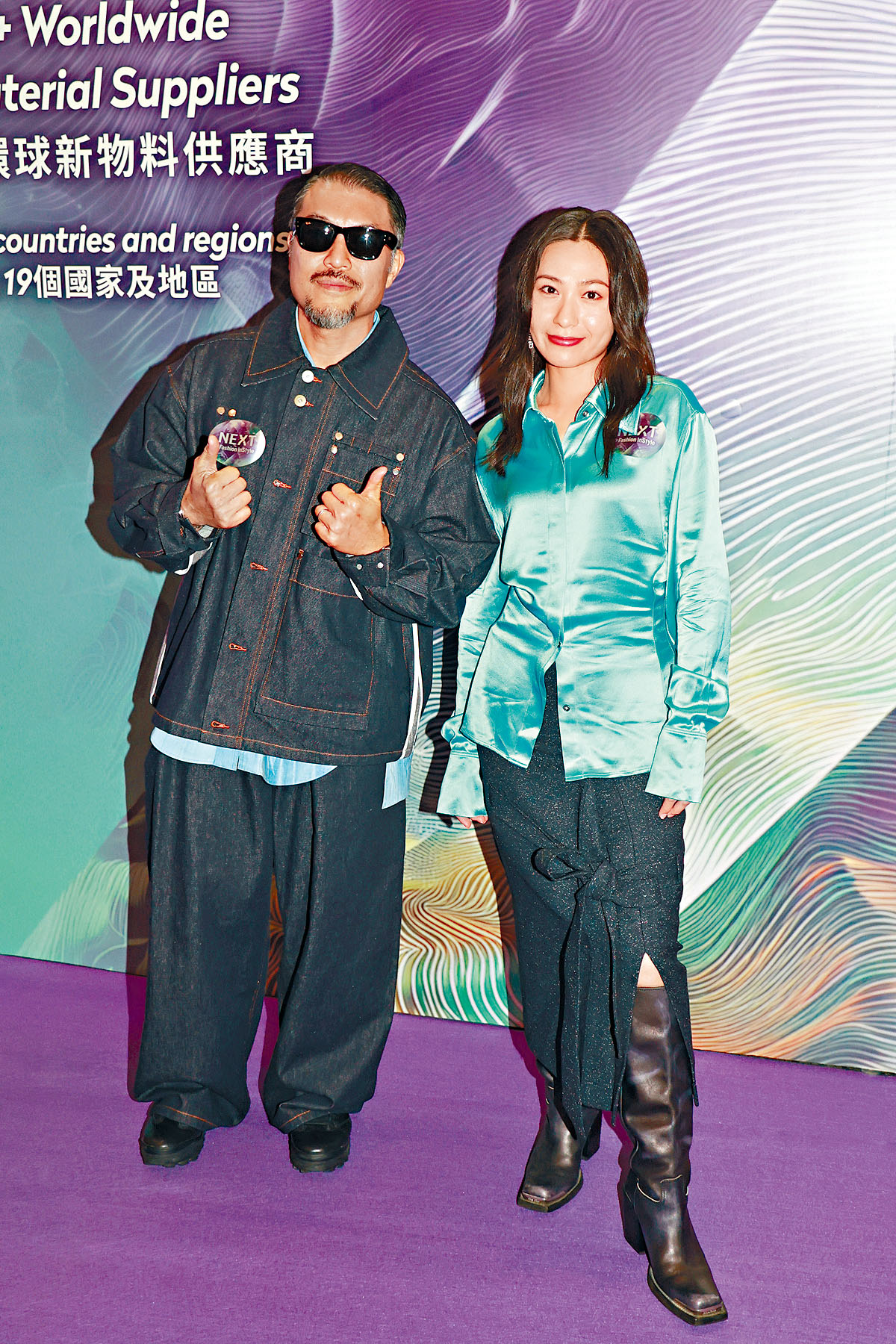 Brian孖蔡蕙琪齊亮相,對於早前麥浚龍失落導演獎,Brian不禁爆粗指「激X氣」。