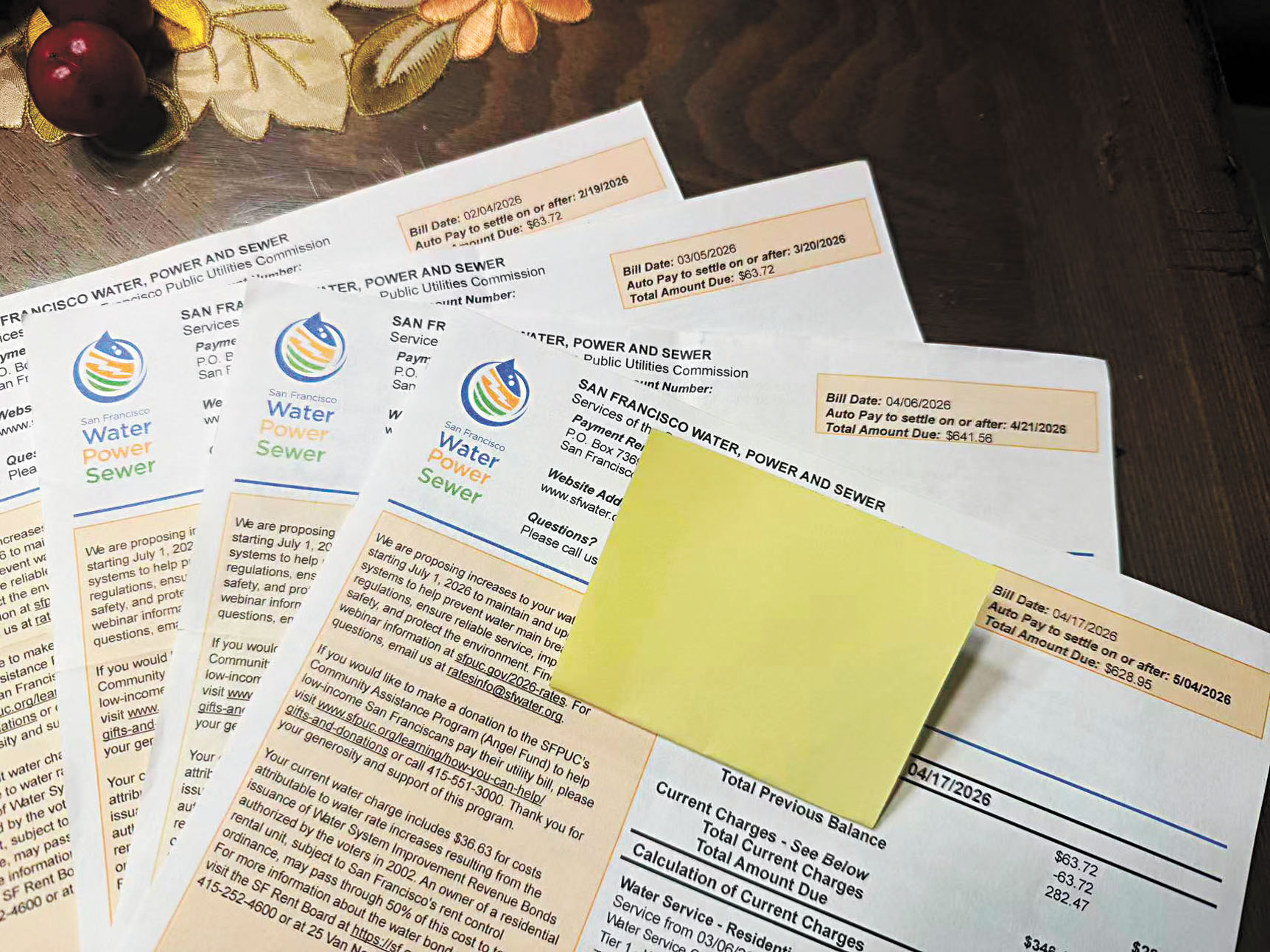 三藩市水利局委員會通過水費與污水費調漲方案，從今年7月1日起實施。記者蘇婕雅攝