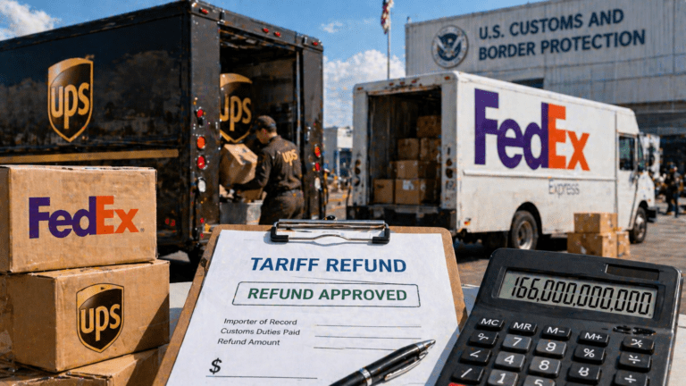 關稅退款啟動！FedEx與UPS表態：將退還客戶