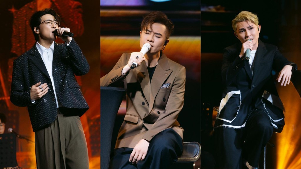 劉威煌、梁浩賢及甘永傑三子在廣州音樂唐人館舉行演唱會。
