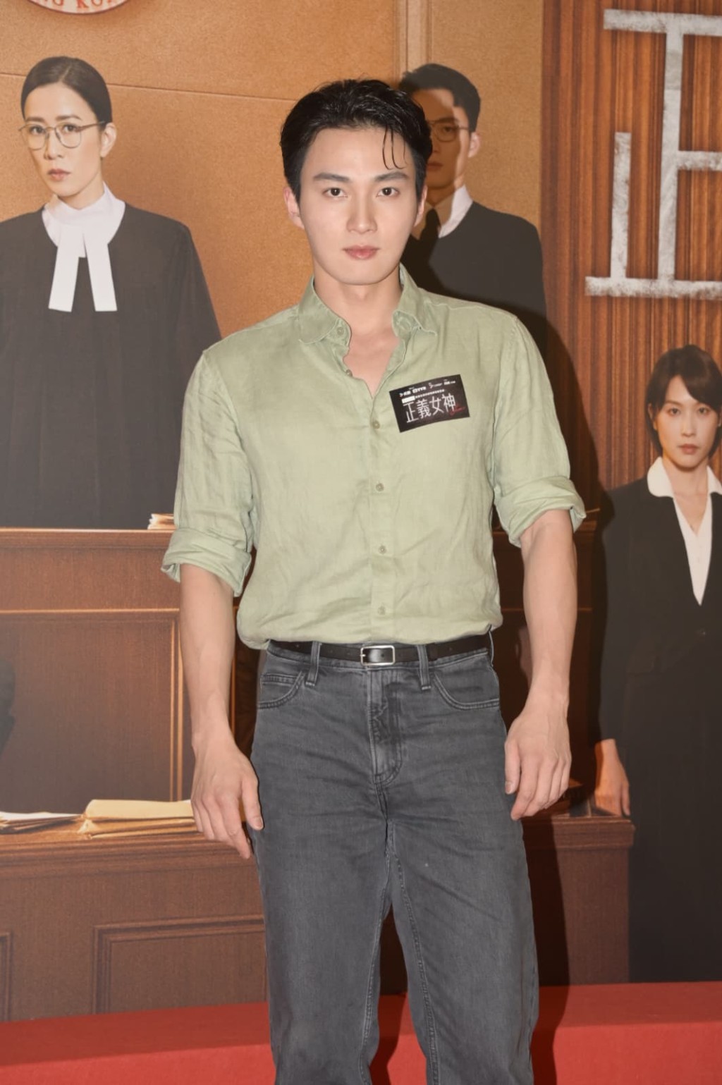 周嘉洛對於被網民指有劉德華影子，笑言自己不走「靚仔路線」。