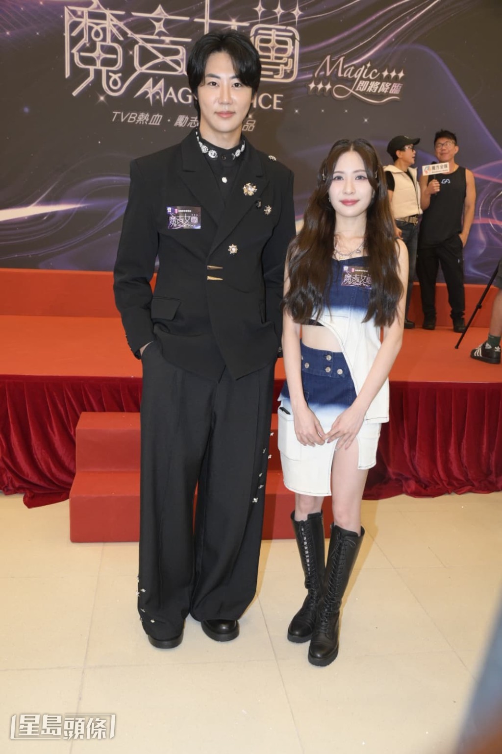 Yong Heo在活動中稱讚宋宛穎與鄧凱文兩位參賽者的表現。