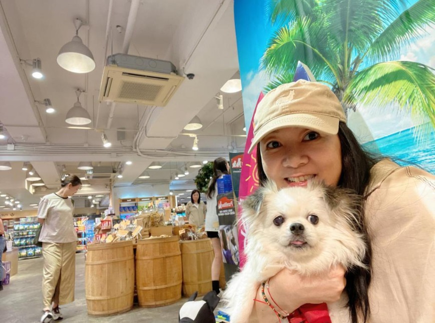 劉倩怡兩年前痛失愛犬「妹妹」，促使她決心成立「人狗情深慈善基金」。