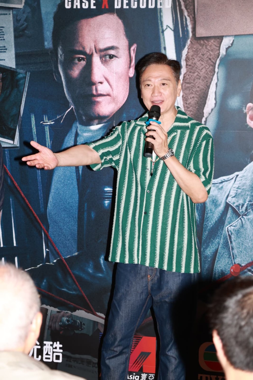 陶大宇在活動中分享拍攝期間的難忘點滴。
