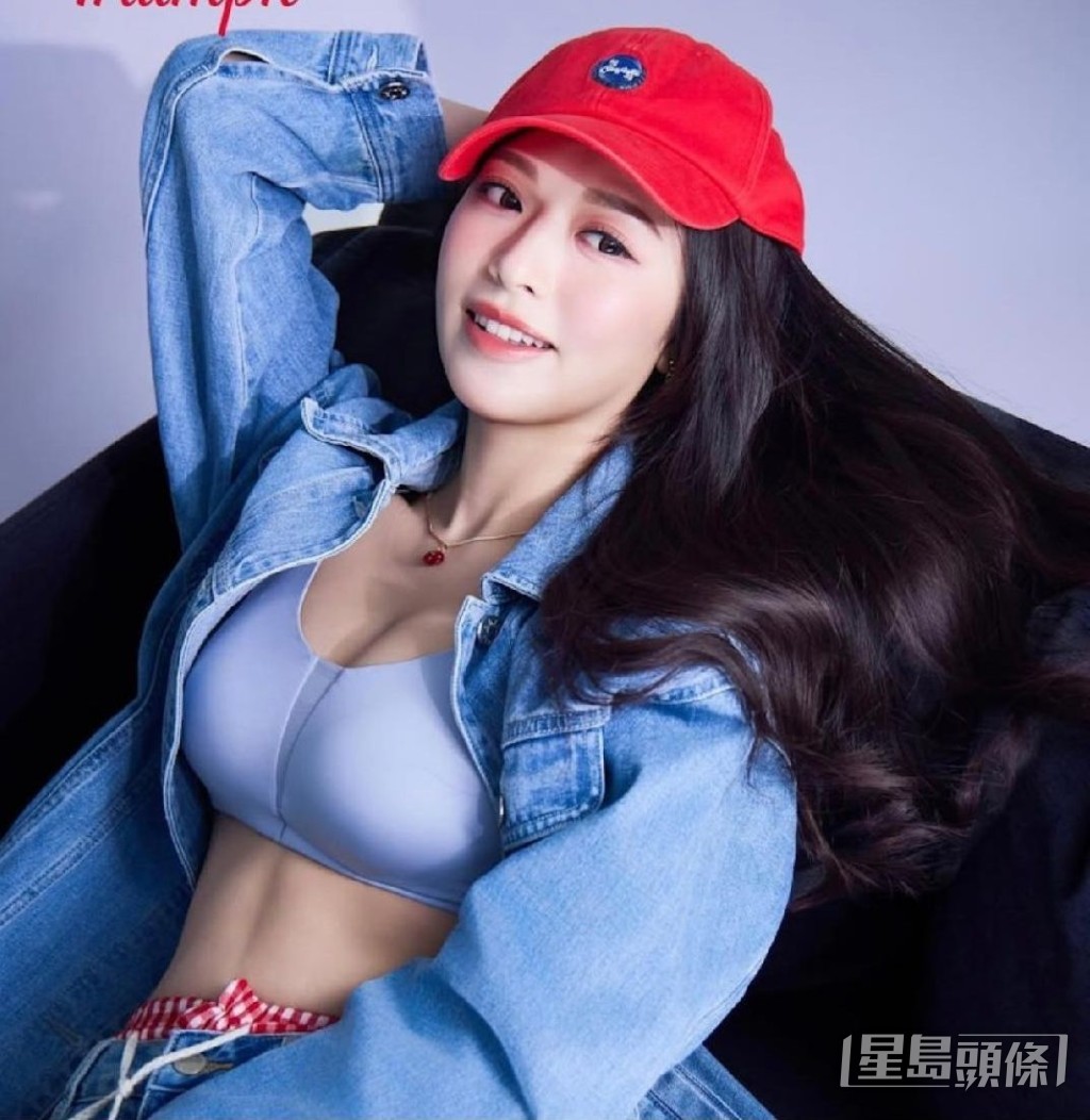 馮盈盈強調內衣廣告是真人拍攝，並非使用AI。
