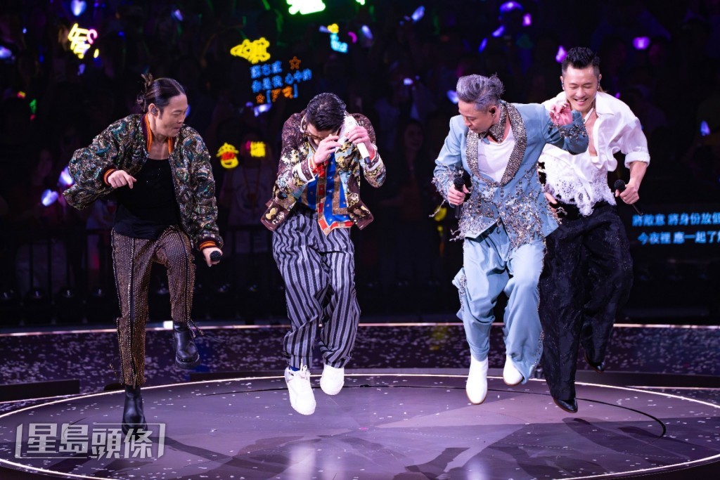 郭富城與草蜢三子相識已超過40年。