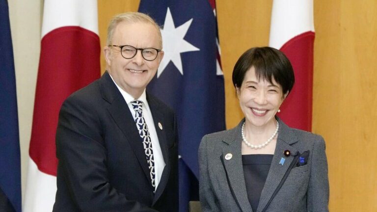 日澳領袖會談　雙方宣布加強保障能源及關鍵礦產合作
