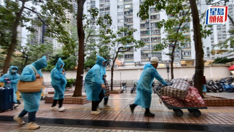 大埔宏福苑上樓安排圓滿結束 1674戶居民獲安全遷回