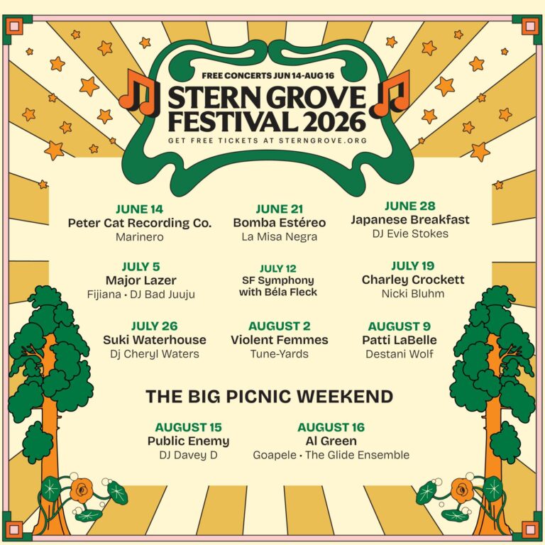 美國最長壽免費音樂節 第89届Stern Grove Festival即將於三藩市展開