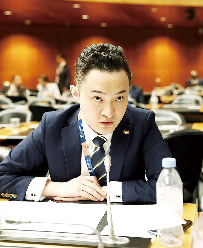 孫宇晨被加密貨幣投資公司「世界自由金融」控告誹謗。維基百科