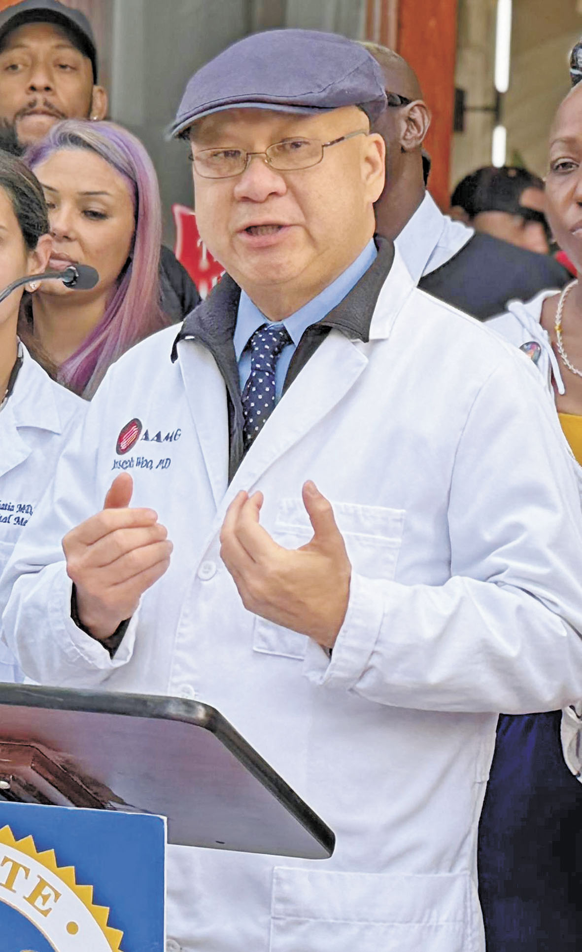 陳楚利醫生支持為戒毒復元人士提供穩定住房。記者蘇婕雅攝
