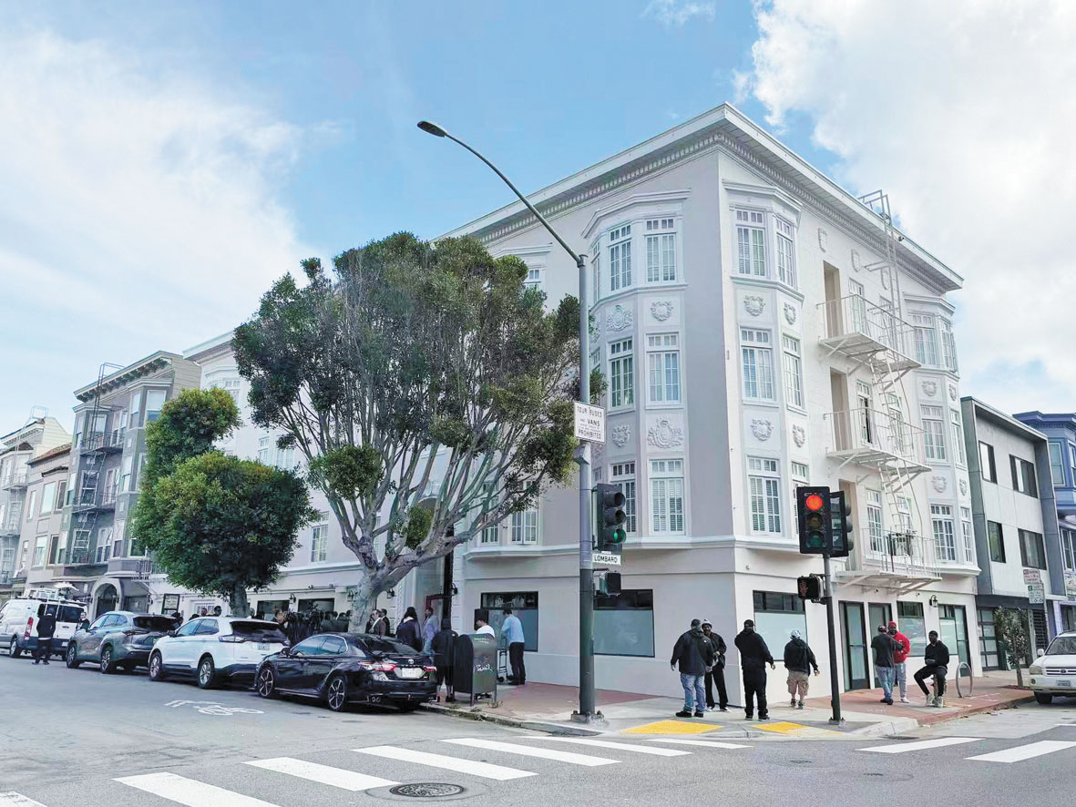 位於三藩市馬連那區（Marina）的一棟無毒品復元住房。記者蘇婕雅攝
