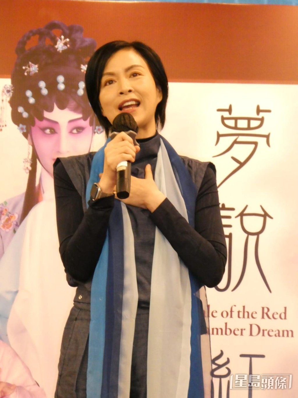 身兼編劇的文華，將在劇中反串演繹賈寶玉。