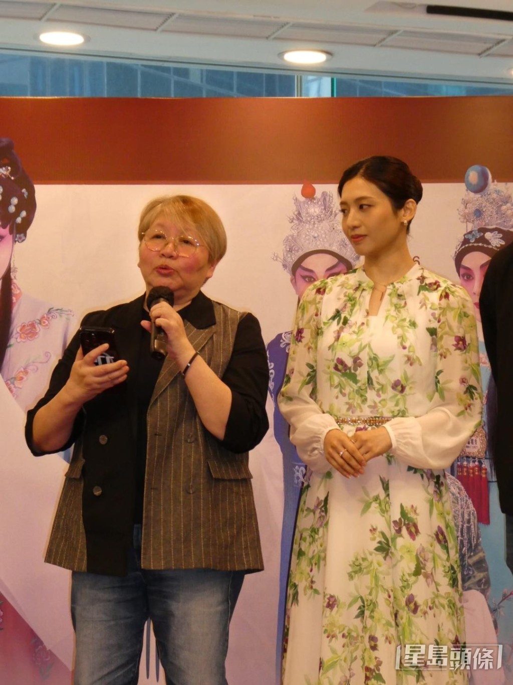 出品人彭美施與主演梁非同分享創作點滴。