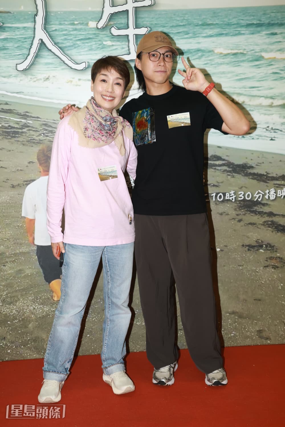 吳業坤開玩笑說,太太的日本朋友比江美儀更成熟。