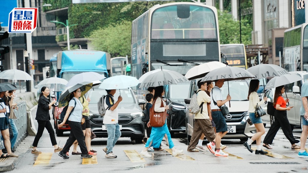 天文台預測低壓槽明日影響本港 部分地區有狂風雷暴 熱帶氣旋黑格比未來數日發展
