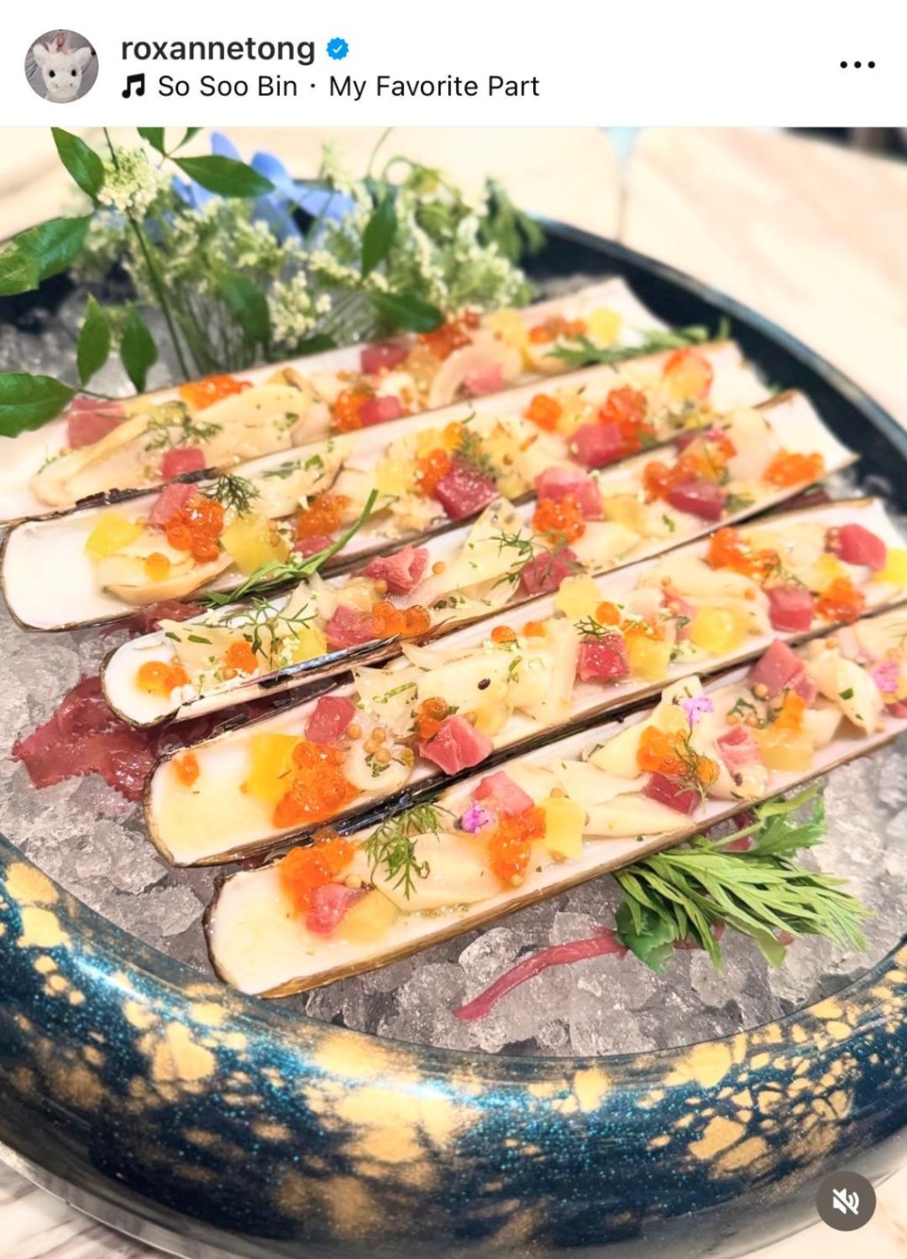 享用特色菜式蟶子。