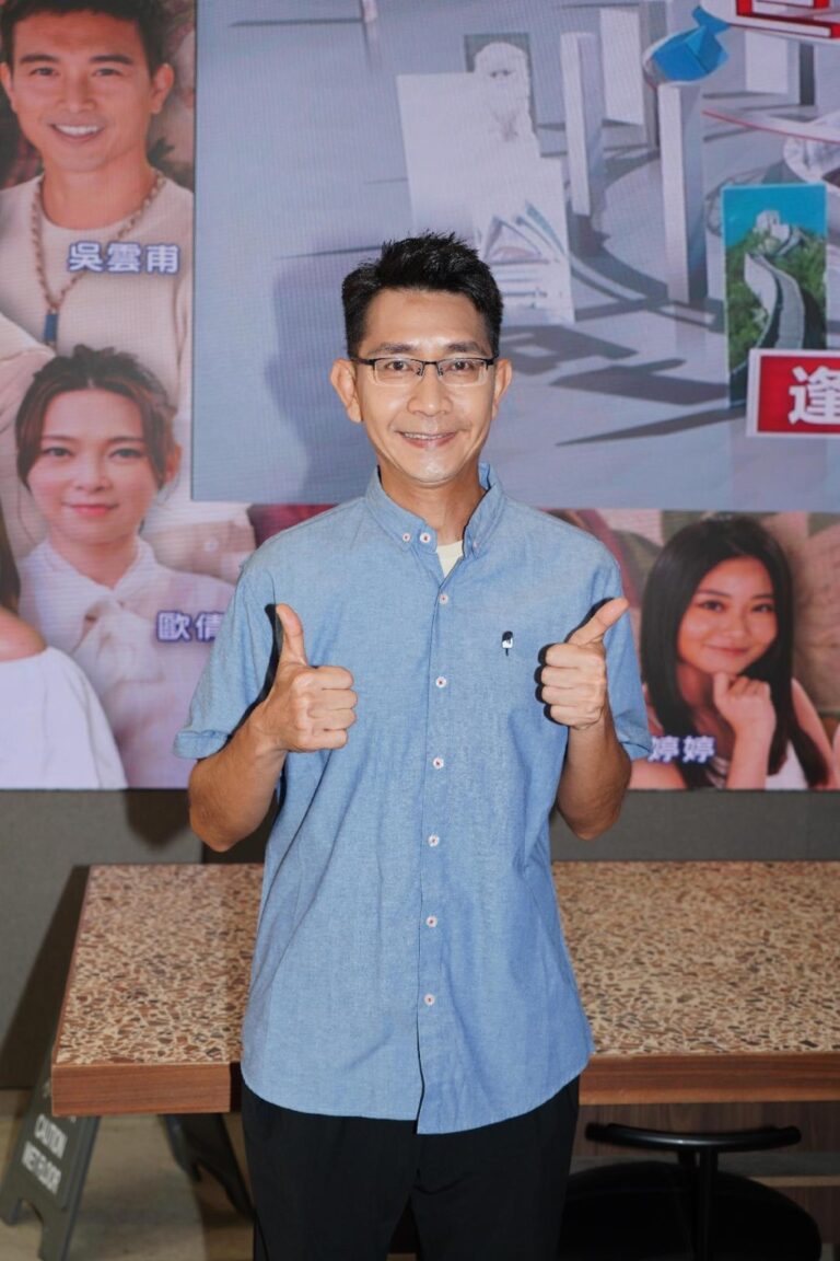 HOY TV新台徽變身 李尚正幽默形容「三色台」