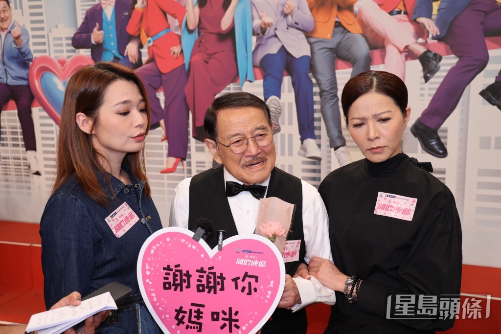 長腳蟹、劉丹與滕麗名堅持不對他人家庭事務置評。