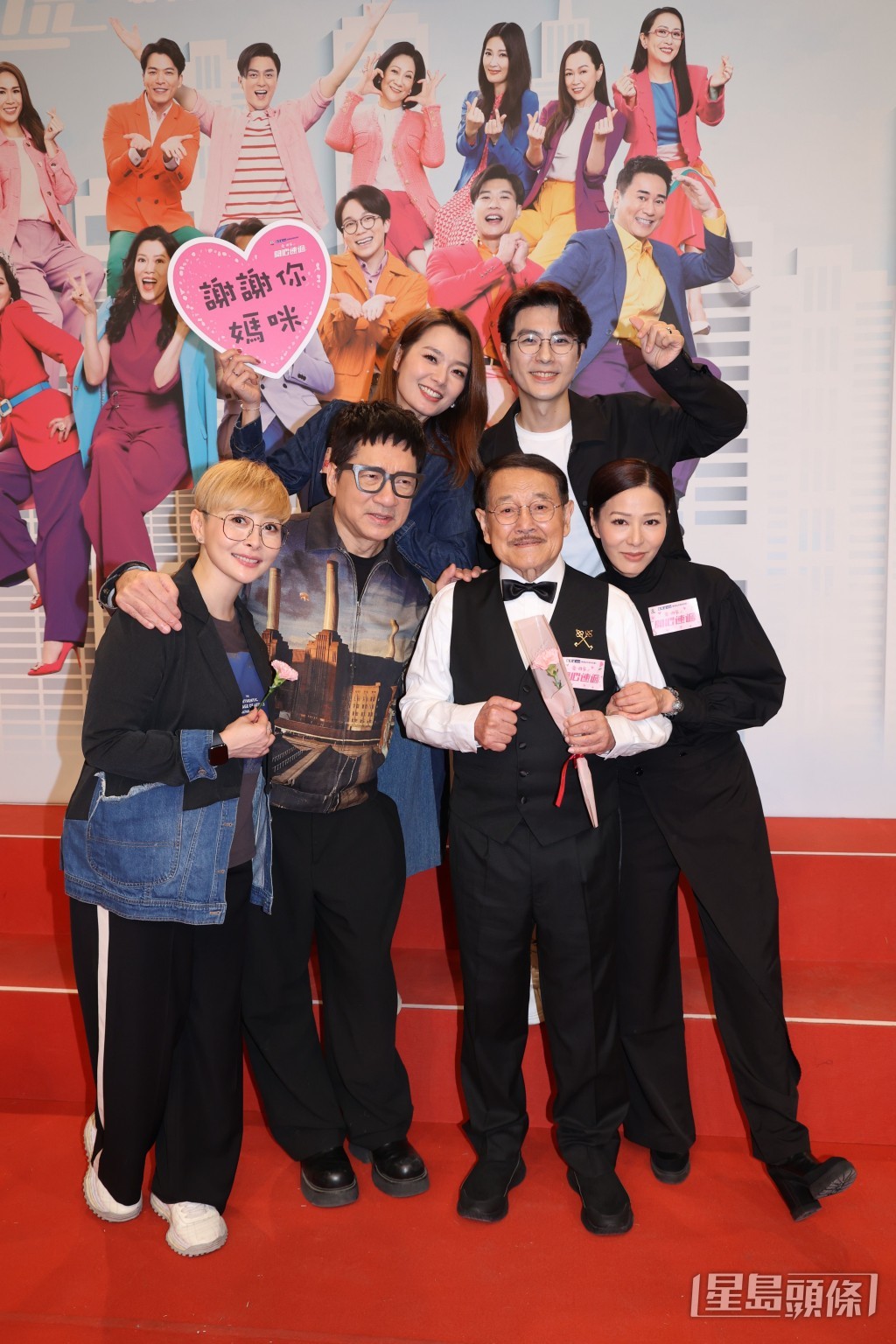 呂慧儀、劉丹、滕麗名、湯盈盈與單立文等演員合作愉快。