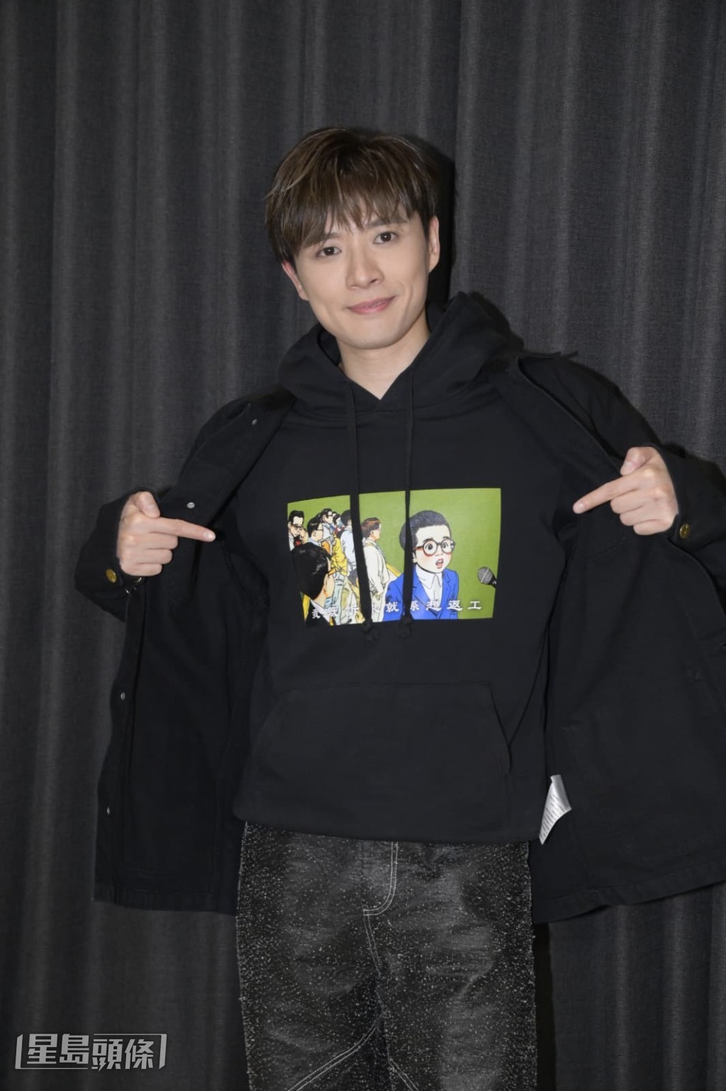 談及去年支援宏福苑火災受影響粉絲，陳瑞輝說希望能盡力令大家舒服開心。