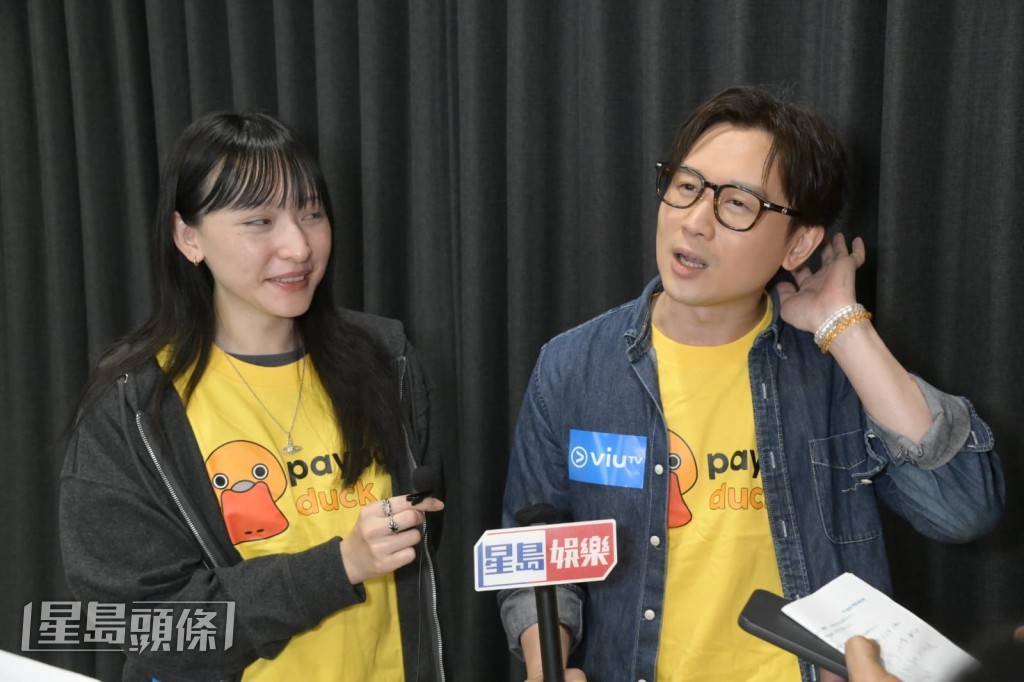 凌文龍和陳漢娜亦有前往觀賞楊樂文（Lokman）的舞台劇演出。