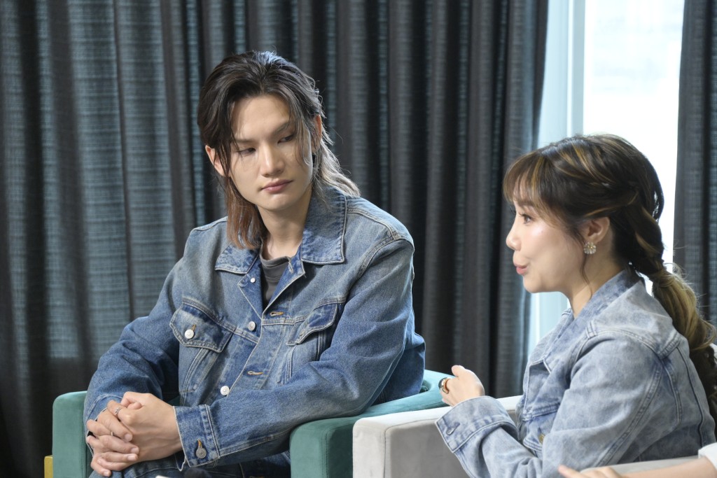 「小龍」黃靖程笑說Jeremy氣質獨特，最初曾思考他能否勝任這個貼近生活的角色。
