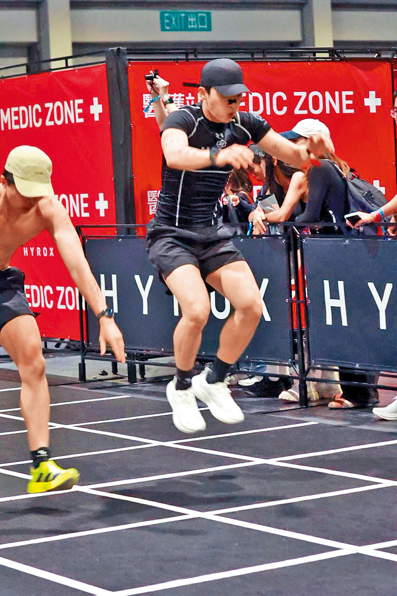 周嘉洛目標下次成績在1小時內完成。