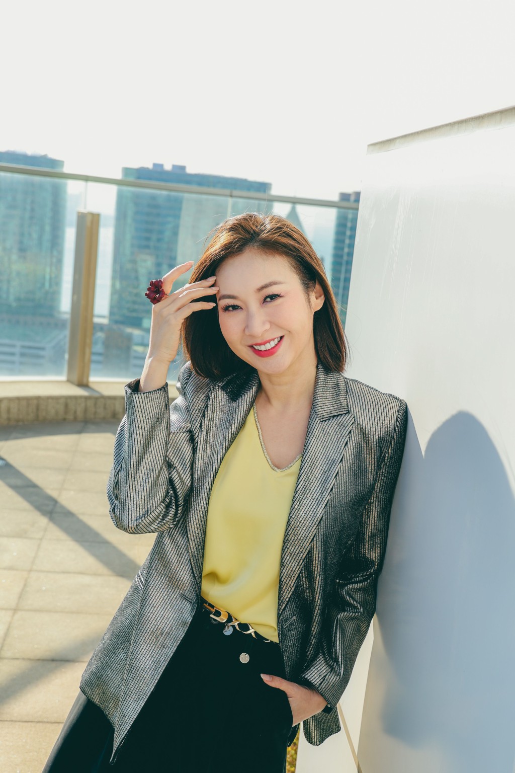 莊思敏解釋選擇再婚而不註冊的原因。