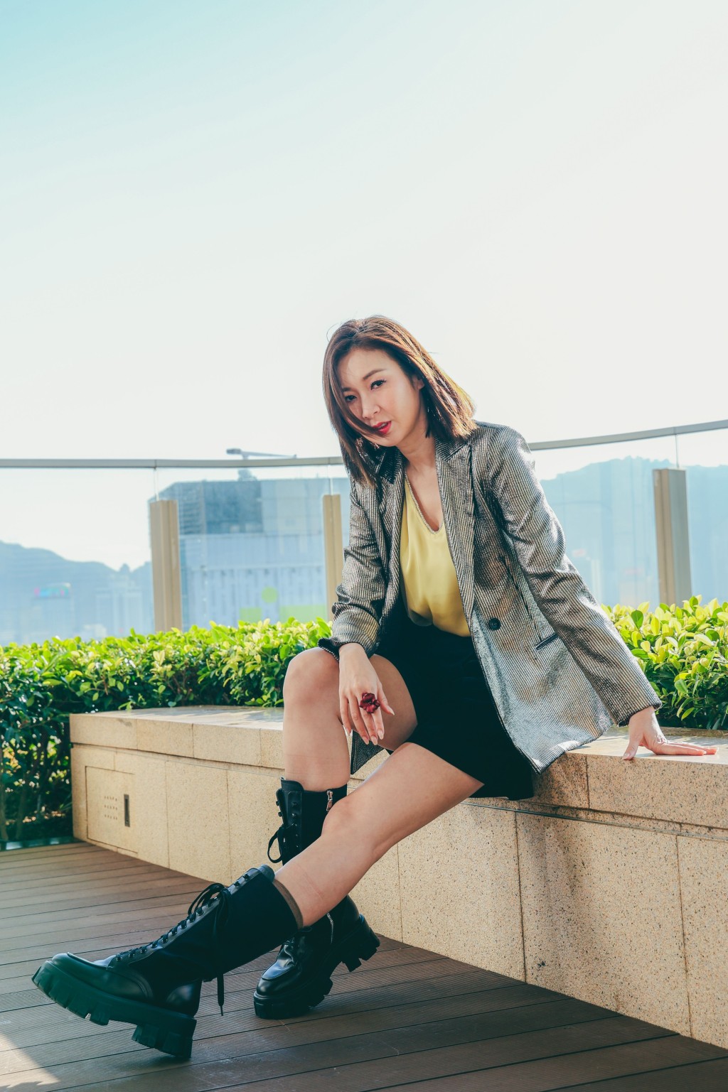 外界以為拿督女兒莊思敏衣食無憂，實則她工作同樣努力。