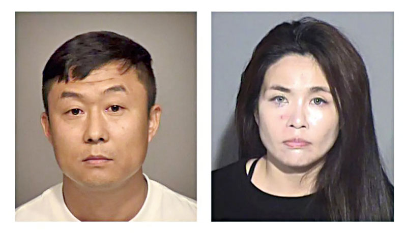 孫紹華(左)和顧彥文承認詐欺罪名，受害者是一名文杜拉縣的老年男子。文杜拉縣地方檢察官辦公室